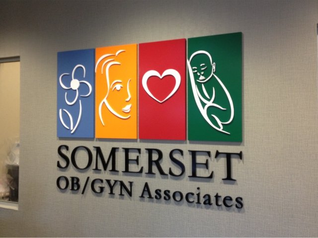 Acrylic Cut Logo for office interior