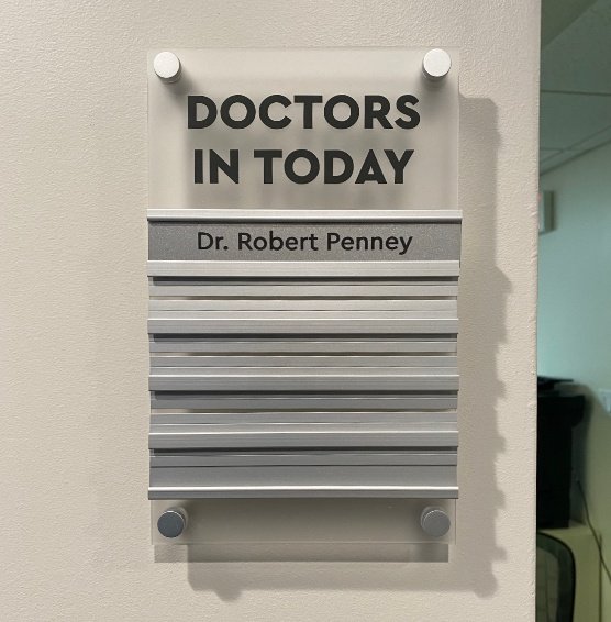 Doctors in today sign with changeable inserts