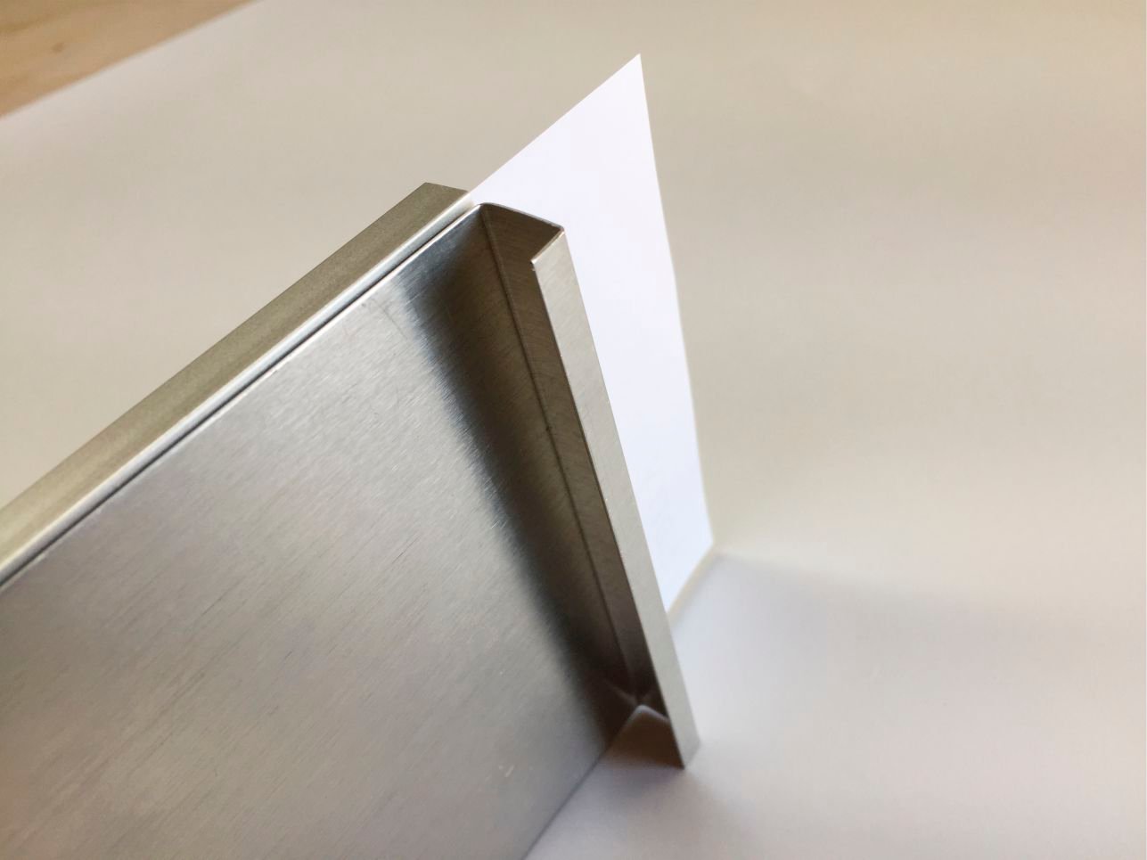 Sign bracket for cubicle