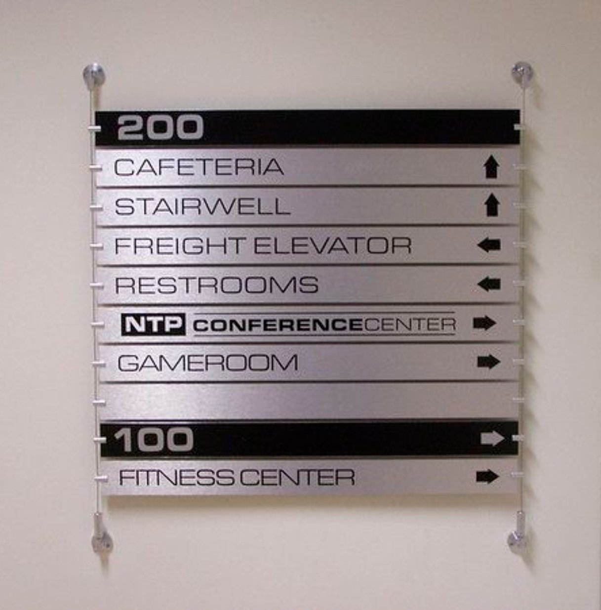 Modern rod Sign system